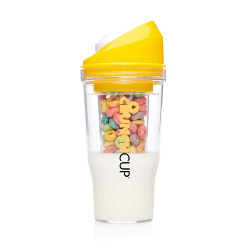 Crunchcup portable cereal - a,