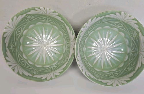Anthropologie bowl green - green, &