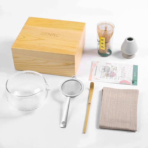 Bamboo matcha set - set, 13.5oz