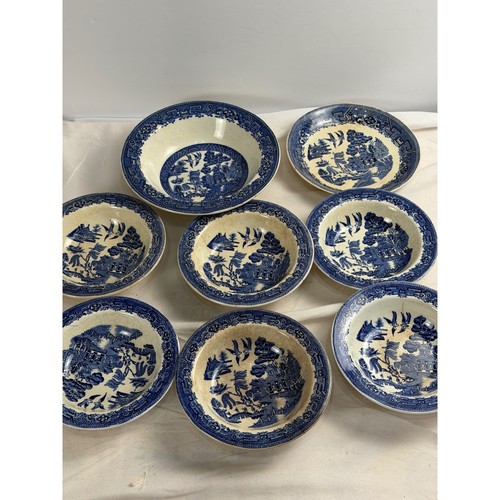 Woods ware willow - woods, blue