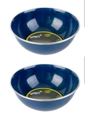 2 Gelert Enamel Bowl Cereal