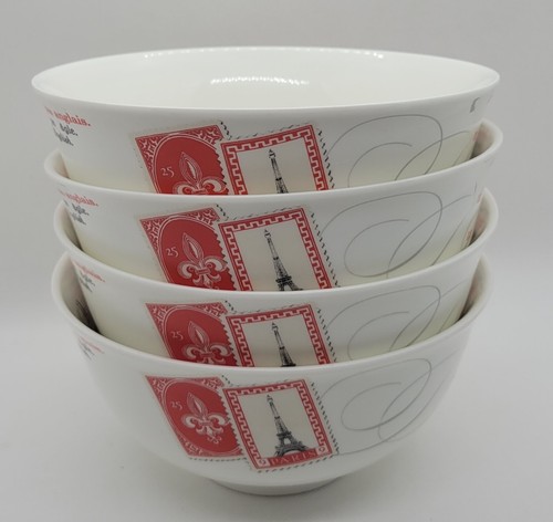 Fringe cereal soup bowls - cereal,