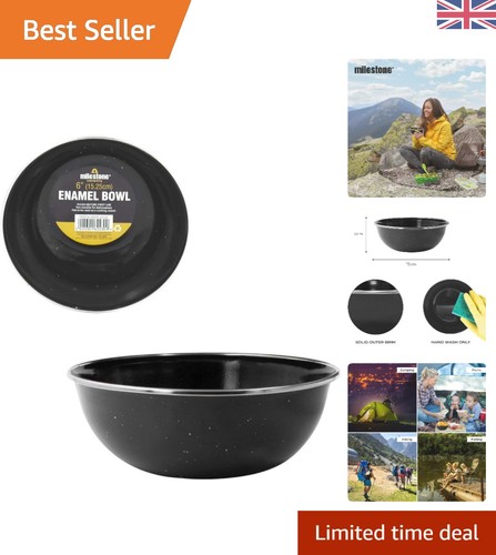 Milestone enamel travel bowl - enamel,