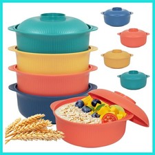 4pcs Unbreakable Cereal Bowls-