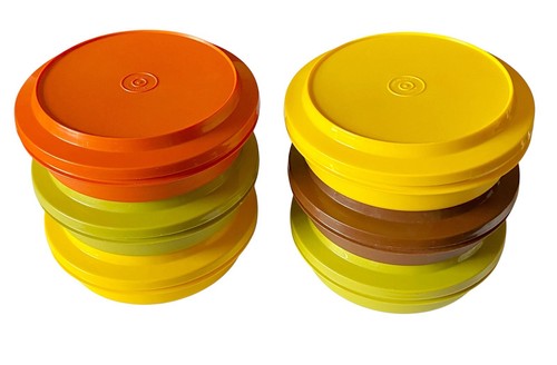 Tupperware vintage bowl lid - vintage, w