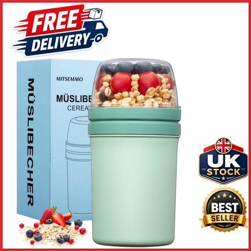 Muesli cup travel bowl - muesli, nordic