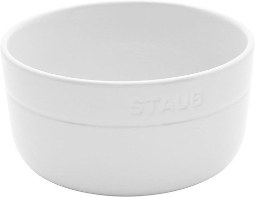 Chic piece white - 4-piece, ceramic