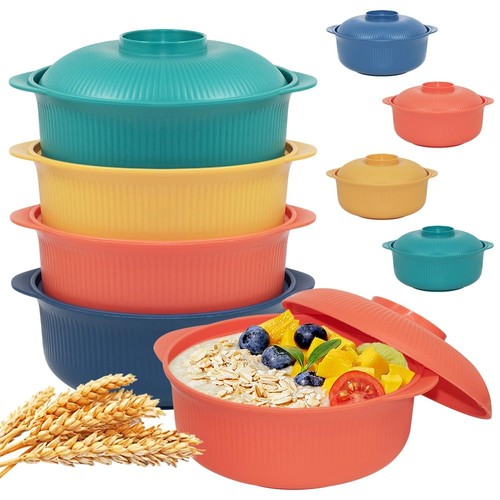 4pcs unbreakable cereal - cereal, bowls-